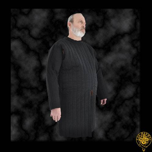 Closed Front Gambeson, XX-Large, Black
