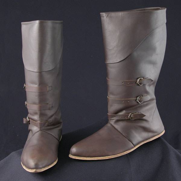 Gallery » Mid Calf Boots, Dark Brown • King of Swords – The largest ...