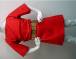 Red Wool Roman Tunic