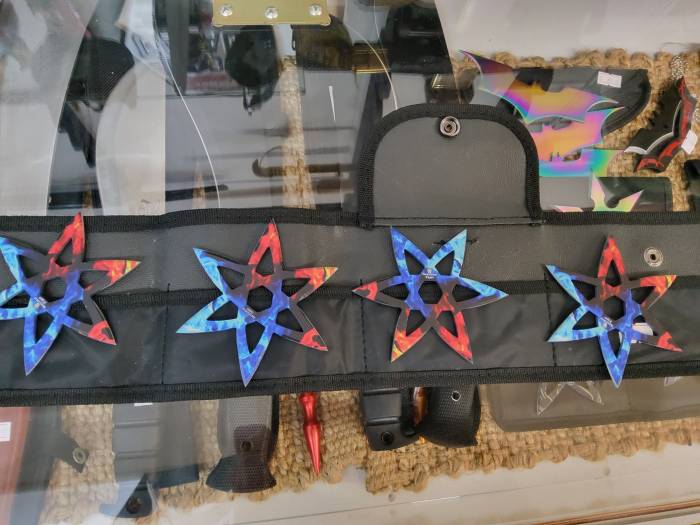 Multi Colour 6 Point Stars - Set of 4