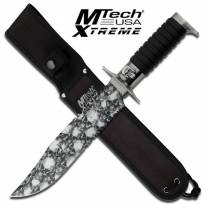 M Tech Skull Coated Heavy Tactical Hunting Knife