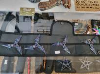 Stripey Throwing  Star Set