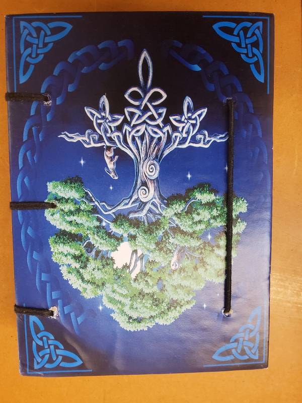 Journal with Tree Print