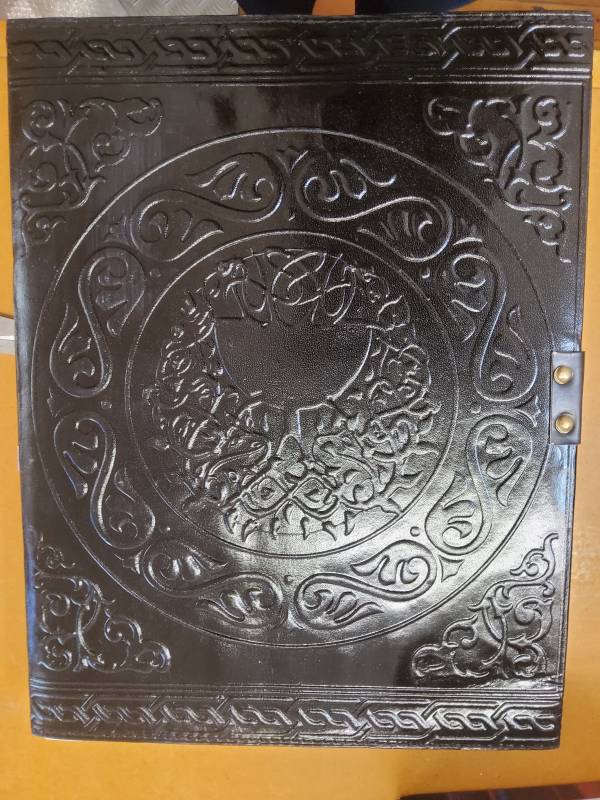Leather Journal Book of Shadows XXL
