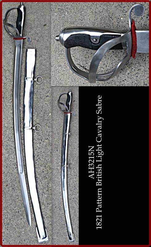 British 1821 Light Cavalry Sword 
